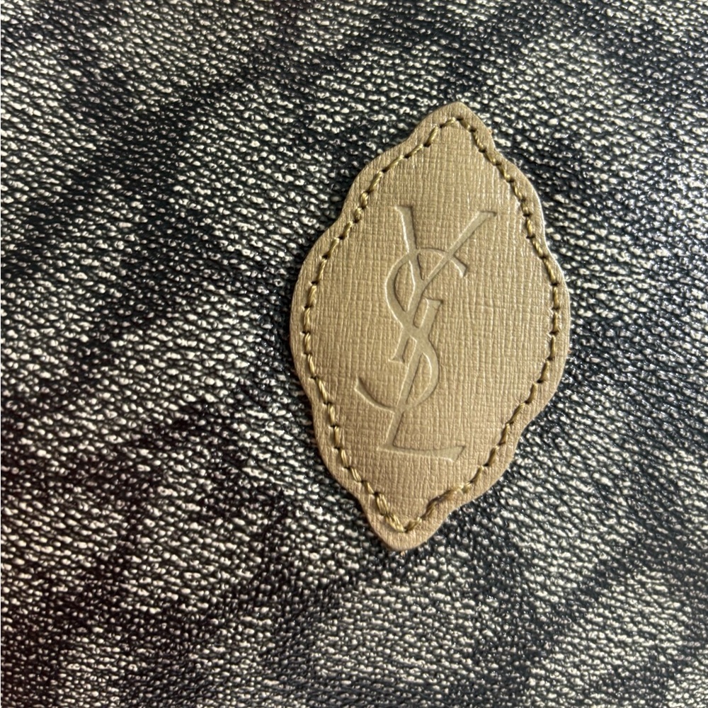 Yves Saint Laurent YsL Vintage Giraffe Print Clutch Pouch Bag - Picture 5 of 6